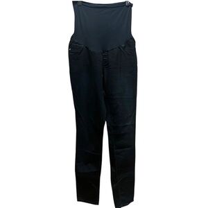 Fade to Blue Women’s Maternity Jeans Dark Wash Size Large Long